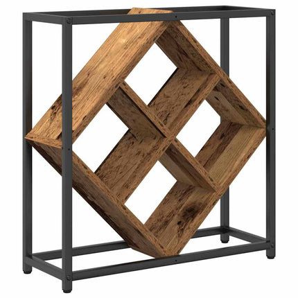 Vinställ Gammalt trä 51 x 18 x 52,5 cm Konstruerat trä
