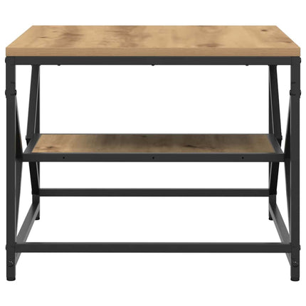 Kaffeebord Artisan Ek 51 x 50 x 40 cm Konstruerat trä och stål