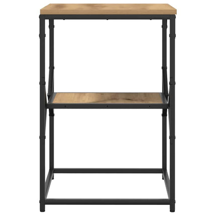 Sidobord Artisan Ek 41 x 40 x 60 cm Konstruerat trä och stål