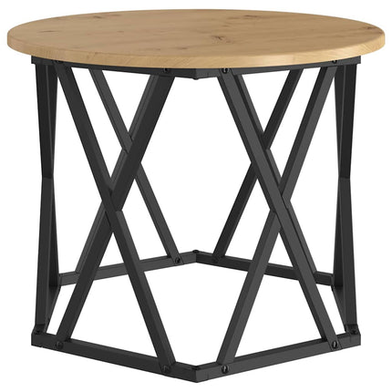 Nestande Sidobord 3 pcs Artisan Ek Konstruerat trä och stål