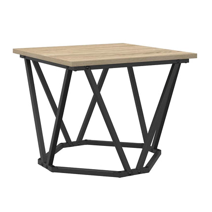 Kaffeebord 3 st Sonoma-ek 50 x 50 x 40 cm