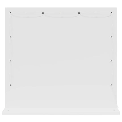 Smink Spegel Vit 60 x 55 x 18 cm Glas och konstruerat trä