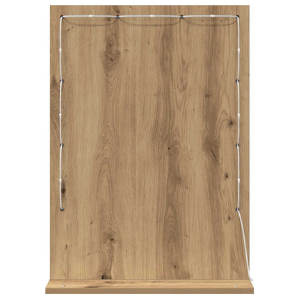 Smink Spegel Rektangulär med spegel Artisan Ek 70 x 50 x 18 cm