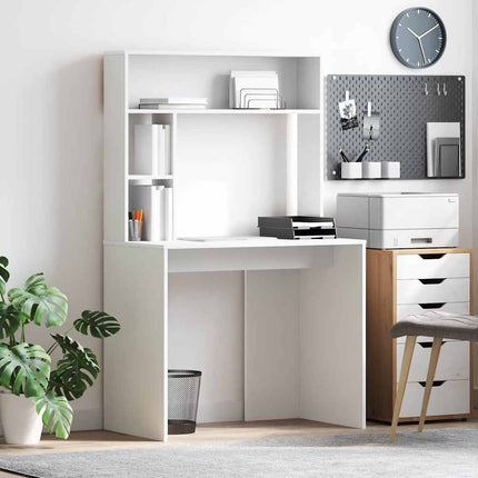 Skrivbord Vit 91 x 50 x 149 cm Konstruerat trä