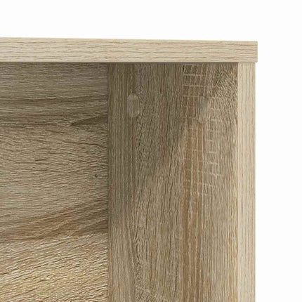 Skrivbord med hylla Sonoma-ek 91 x 50 x 149 cm Konstruerat trä