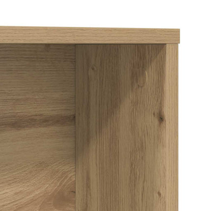 Skrivbord med hylla Artisan Ek 91 x 50 x 149 cm Konstruerat trä