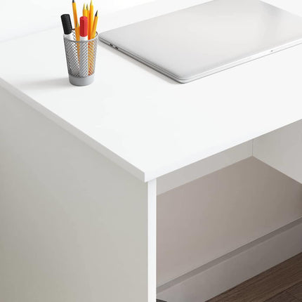 Skrivbord Vit Konstruerat trä 90 x 49 x 75 cm