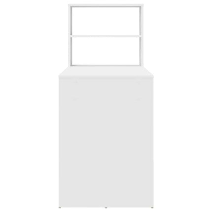 Skrivbord Vit 113 x 54 x 120 cm Konstruerat trä
