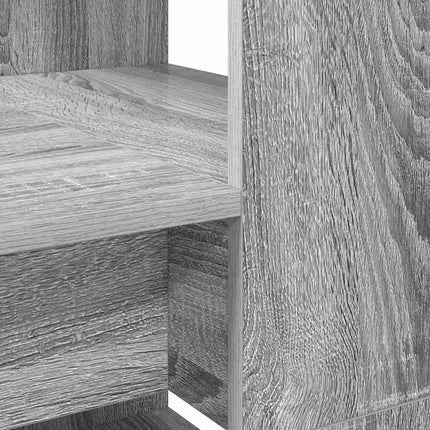 Skrivbord Grå Sonoma 113 x 54 x 120 cm Konstruerat trä
