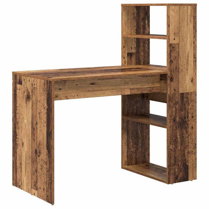 Skrivbord Gammalt trä 113 x 54 x 120 cm Konstruerat trä