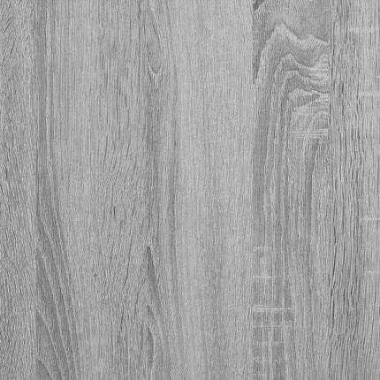 Skrivbord Grå Sonoma 142 x 102 x 73 cm Konstruerat trä