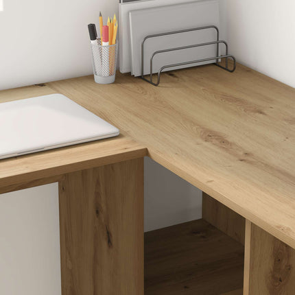 Skrivbord Artisan Ek 142 x 102 x 73 cm Konstruerat trä
