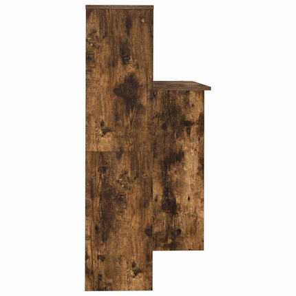 Skrivbord Rökt ek 131,5 x 50 x 106,5 cm Konstruerat trä