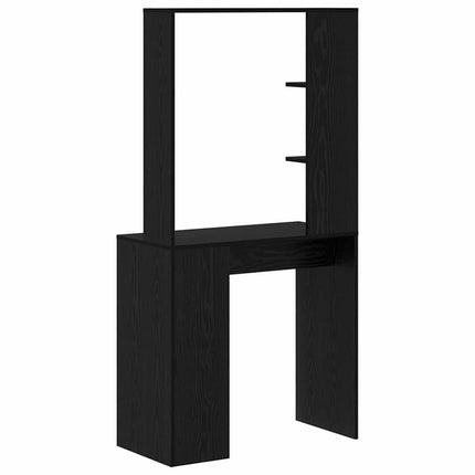 Skrivbord Svart Ek 78,5 x 37 x 154,5 cm Konstruerat trä