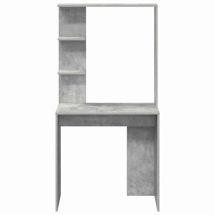 Skrivbord Betonggrå 78,5 x 37 x 154,5 cm Konstruerat trä