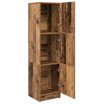 Skåp Gammalt trä 31.5 x 32 x 122.5 cm