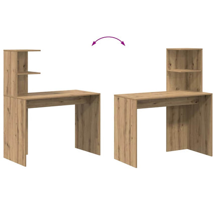 Skrivbord Artisan Ek 102 x 50 x 124 cm Konstruerat trä