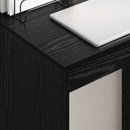 Skrivbord Svart Ek 60 x 40 x 76 cm
