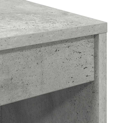Skrivbord Betonggrå 70 x 40 x 76 cm