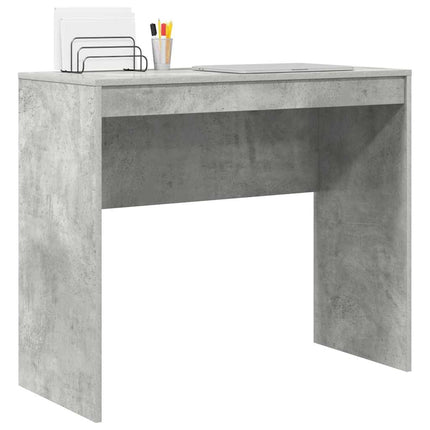 Skrivbord Betonggrå 90 x 40 x 76 cm