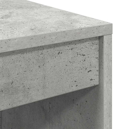 Skrivbord Betonggrå 100 x 40 x 76 cm