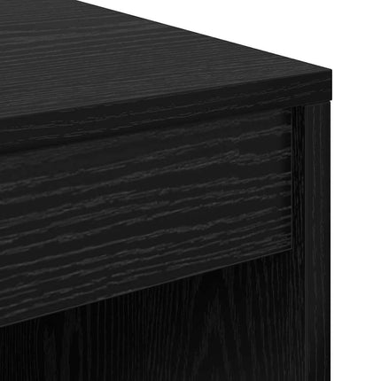 Skrivbord Svart Ek 70 x 50 x 76 cm