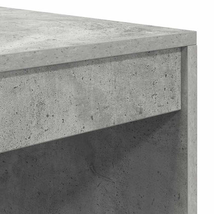 Skrivbord Betonggrå 80 x 50 x 76 cm