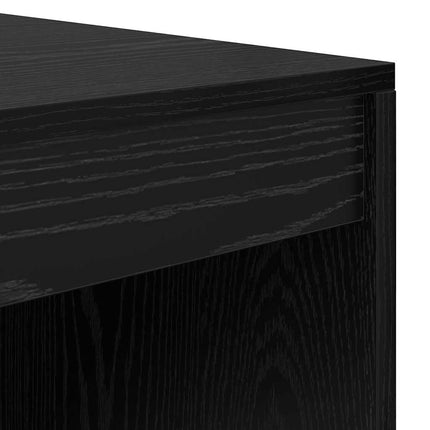 Skrivbord Svart Ek 100 x 50 x 76 cm