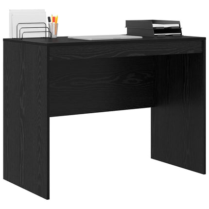 Skrivbord Svart Ek 100 x 50 x 76 cm
