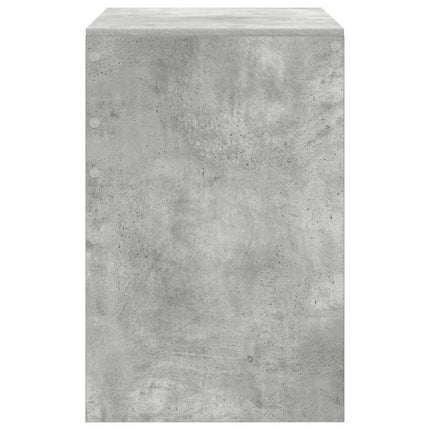 Skrivbord Betonggrå 100 x 50 x 76 cm
