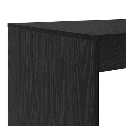 Skrivbord Svart Ek 108 x 55 x 103.5 cm Konstruerat trä