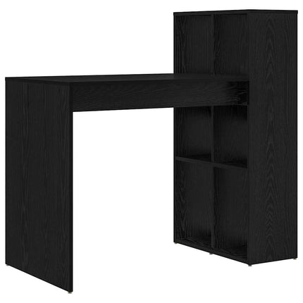 Skrivbord Svart Ek 108 x 55 x 103.5 cm Konstruerat trä