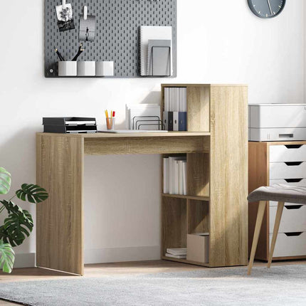 Skrivbord Sonoma-ek 108 x 55 x 103.5 cm Konstruerat trä