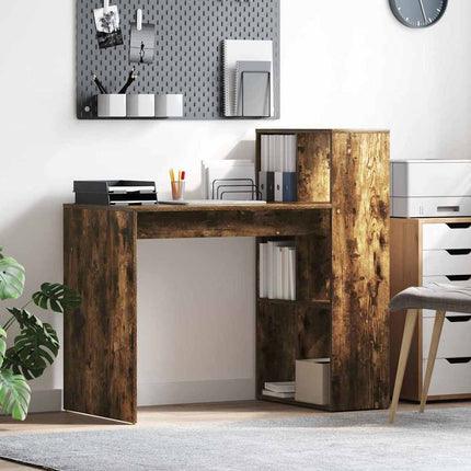 Skrivbord Rökt ek Konstruerat trä 108 x 55 x 103.5 cm