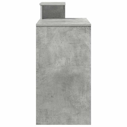 Skrivbord Betonggrå Konstruerat trä 106 x 41 x 88.5 cm