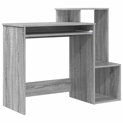 Skrivbord Grå Sonoma Konstruerat trä 106 x 41 x 88.5 cm