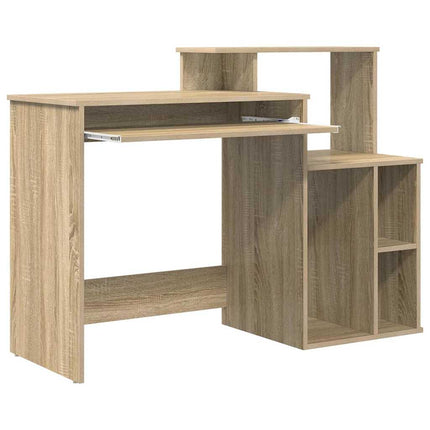 Skrivbord Sonoma-ek 120,5 x 44 x 88,5 cm Konstruerat trä
