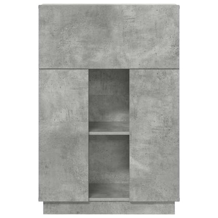 Skrivbord Betonggrå 71.5 x 31.5 x 106.5 cm Konstruerat trä