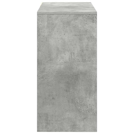 Skrivbord Betonggrå Konstruerat trä 90 x 37.5 x 75 cm