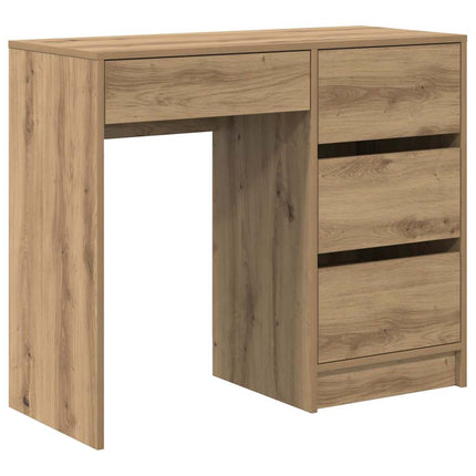 Skrivbord Artisan Ek Konstruerat trä 90 x 37.5 x 75 cm