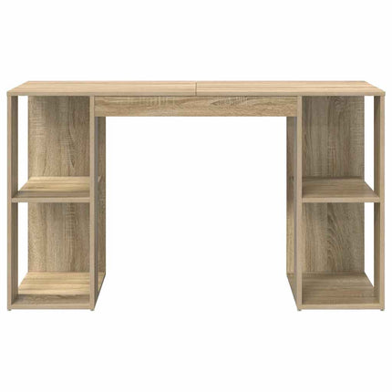 Skrivbord Sonoma-ek 130 x 50,5 x 75 cm Konstruerat trä