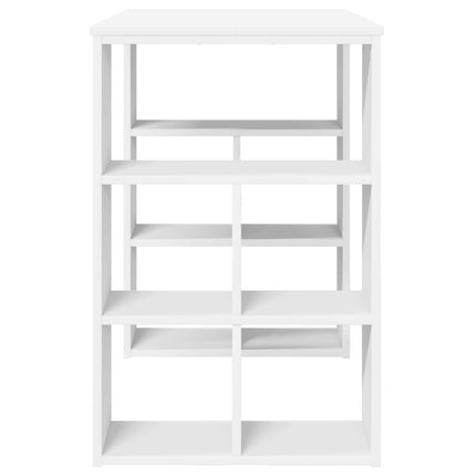 Skrivbord Vit Konstruerat trä 90 x 50 x 75 cm