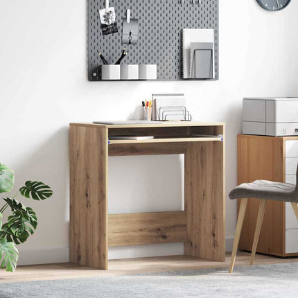 Skrivbord med låda Artisan Ek 77.5 x 43 x 79 cm Konstruerat trä