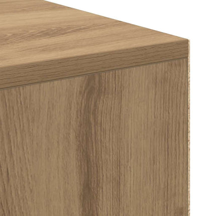 Skrivbord med hylla Artisan Ek 102 x 50 x 75 cm Konstruerat trä