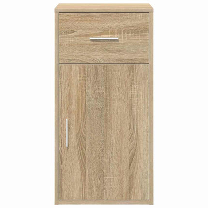 Sideboard med låda Sonoma-ek 38 x 34 x 75 cm