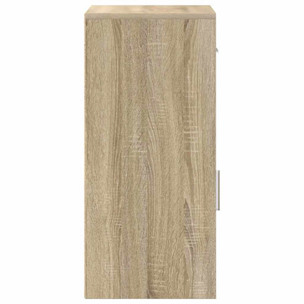Sideboard med låda Sonoma-ek 38 x 34 x 75 cm