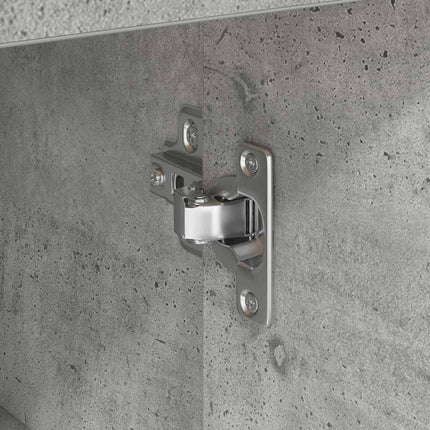 Sideboard med låda Betonggrå 38 x 34 x 75 cm
