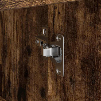 Sideboard med låda Rökt ek 38 x 34 x 75 cm