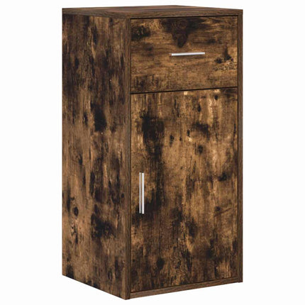 Sideboard med låda Rökt ek 38 x 34 x 75 cm