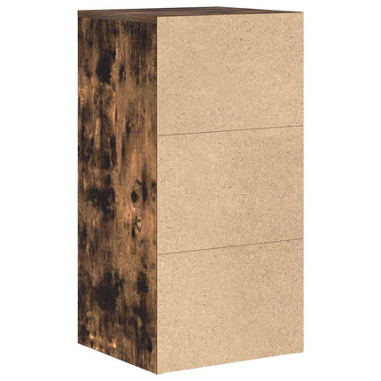 Sideboard med låda Rökt ek 38 x 34 x 75 cm